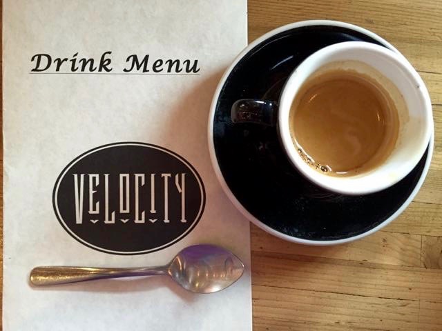 Espresso at Velocity Coffee in Port Townsend