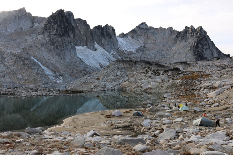 Backpacking through the Enchantments. 