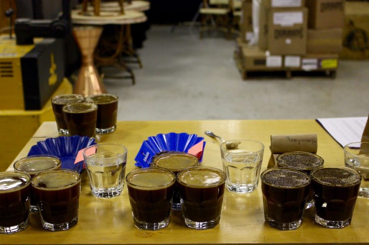 Roastery Tour and cupping with George Howell at George Howell Coffee Roasters in Boston, MA